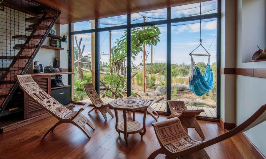 Lodge jaguar intérieur