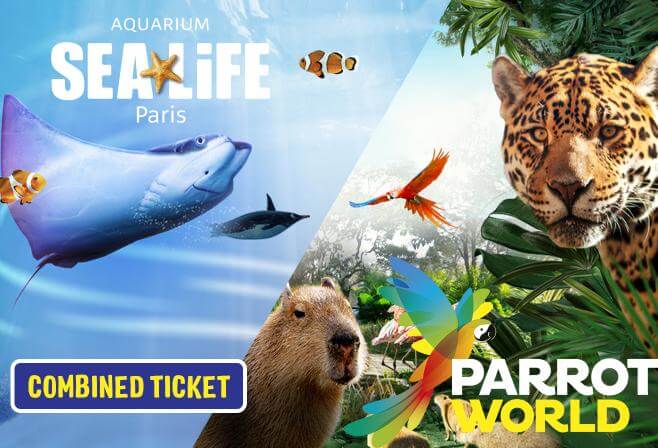 Combined Ticket - Parrot World Sea Life