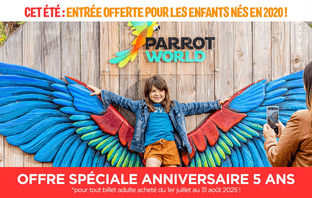 Promo 5 ans de Parrot World 2 