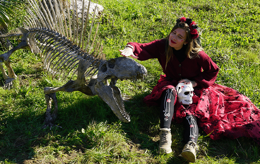 Halloween - Dia de los Muertos - Exposition de dinosaures grandeur nature à Parrot World 2025
