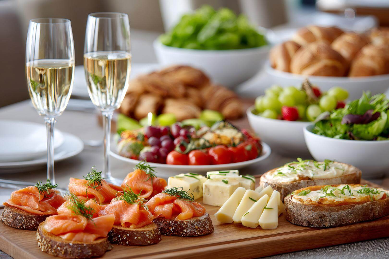 Brunch Panoramic Parrot World gourmand