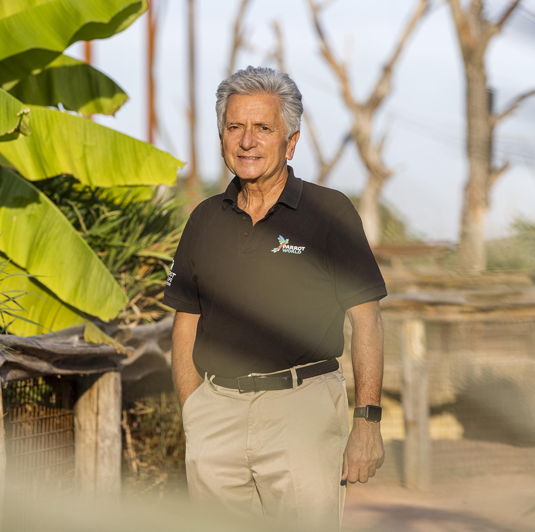Parrot World - Portrait Eric 2 ©Ronan ROCHER