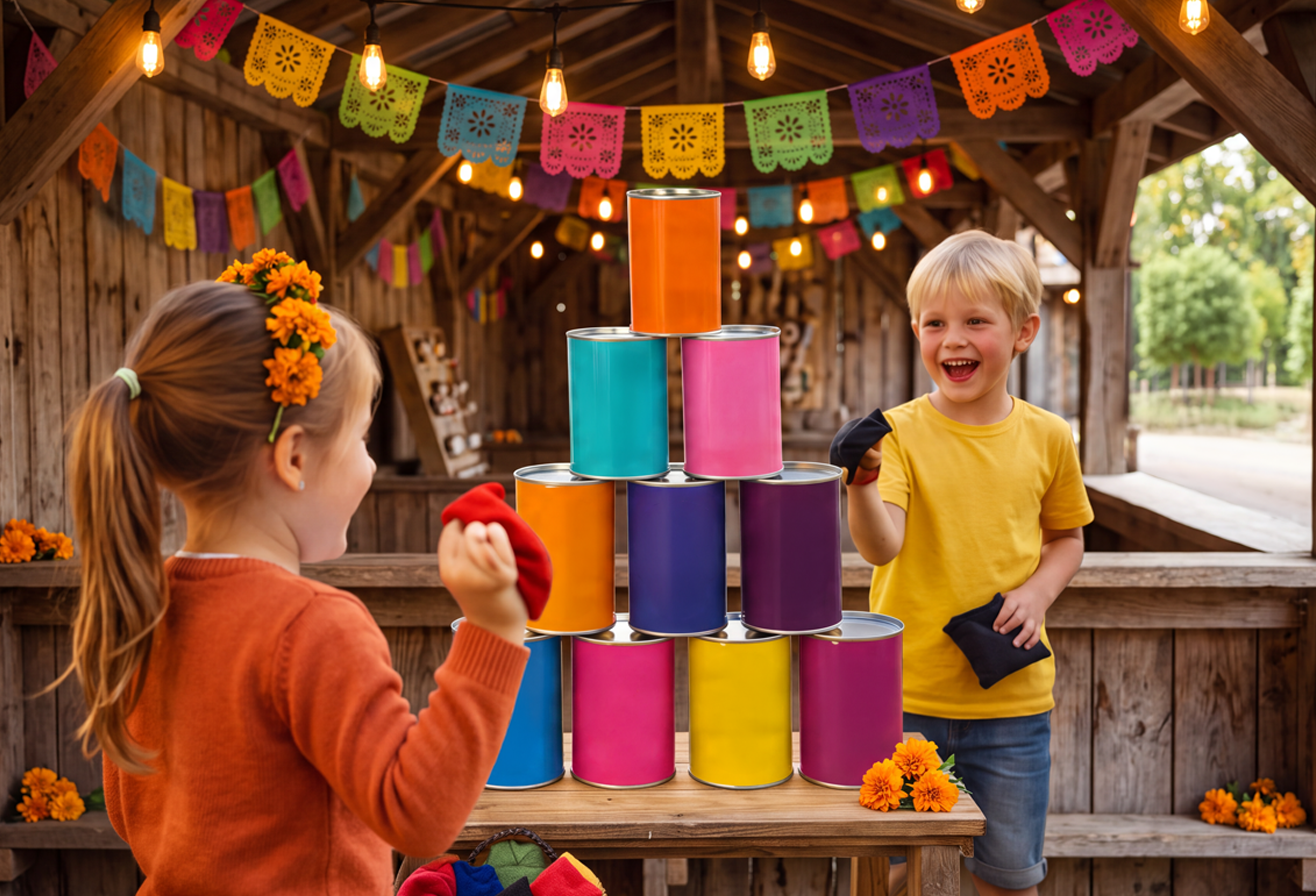 Activités d'Halloween gratuites pour enfants près de Paris - les jeux de Plaza Fiesta à Parrot World 2