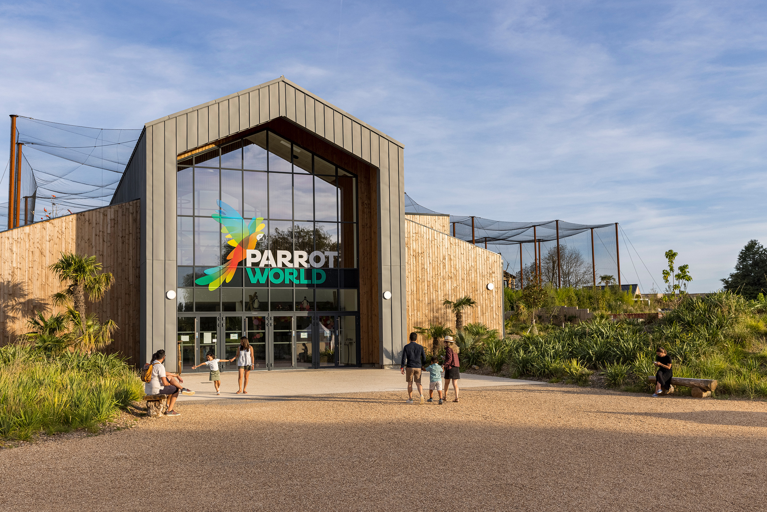 Parrot World - Acceuil Parc 1 ©Ronan ROCHER