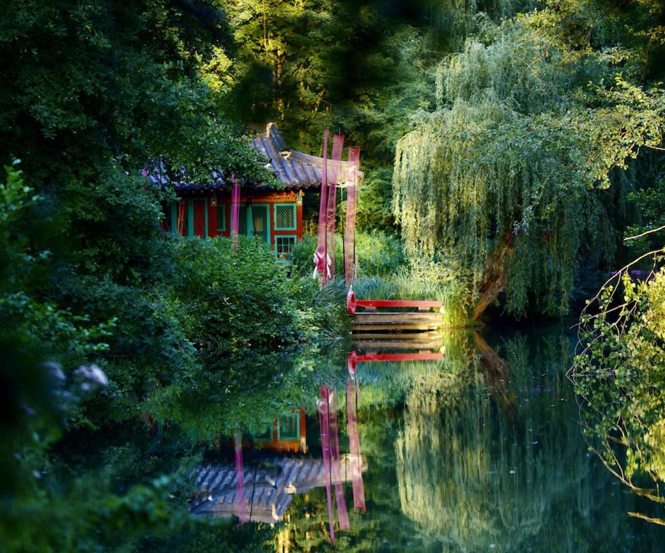 Jardin du Moulin Jaune a Crécy-la-Chapelle, giardino notevole vicino Disneyland Paris