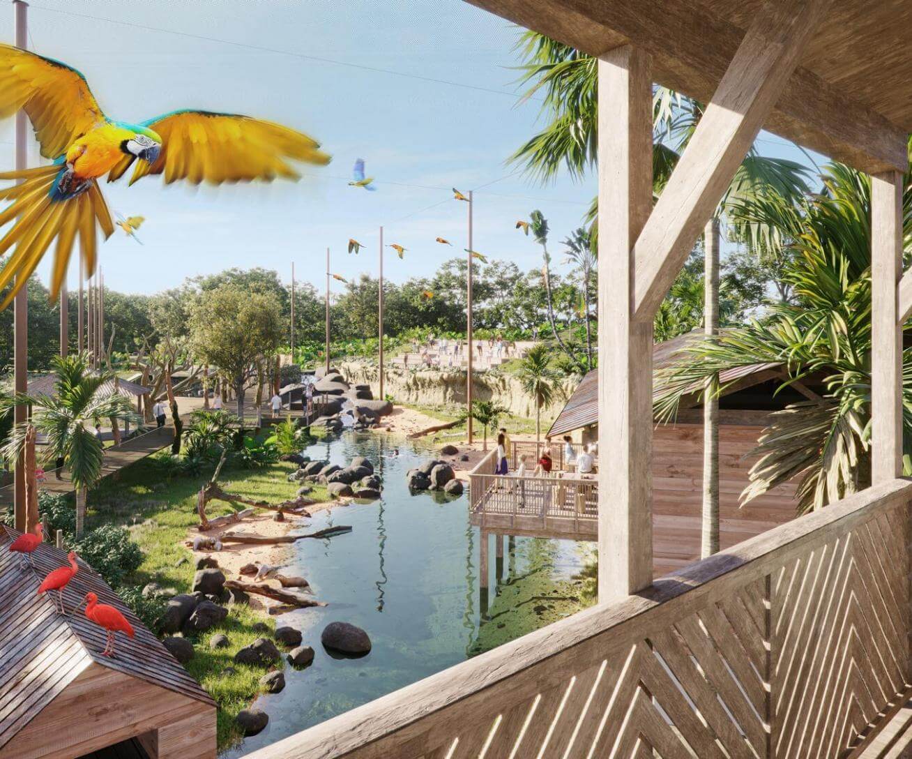 Balcon lodge village amazonien