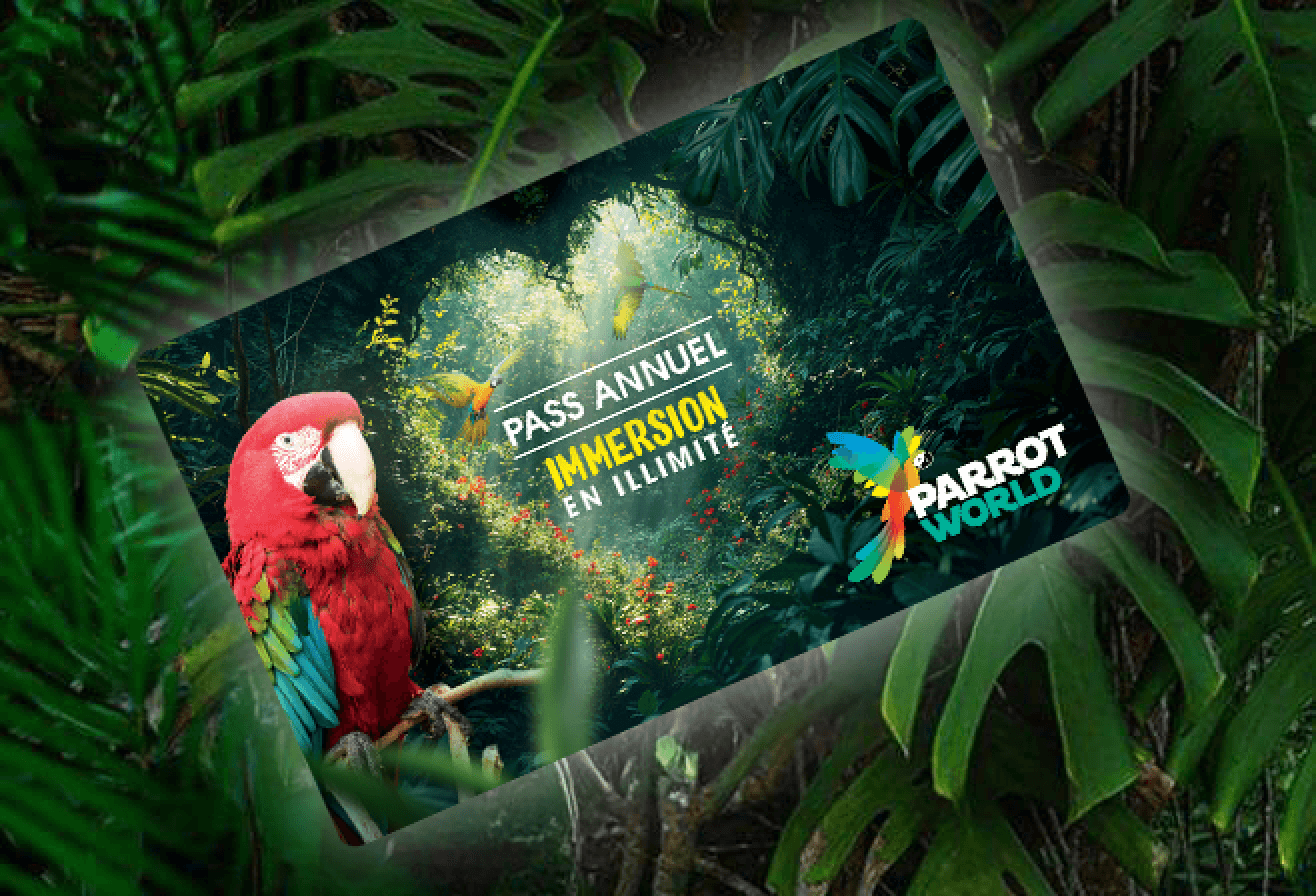 Pass annuel Parrot World 2025