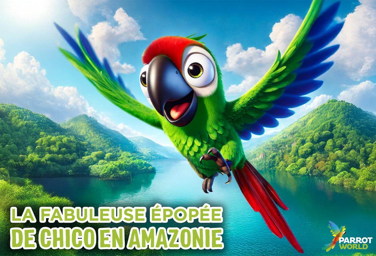 Parrot World - Activité sortie scolaire - Conte intéractif - CYCLE 1