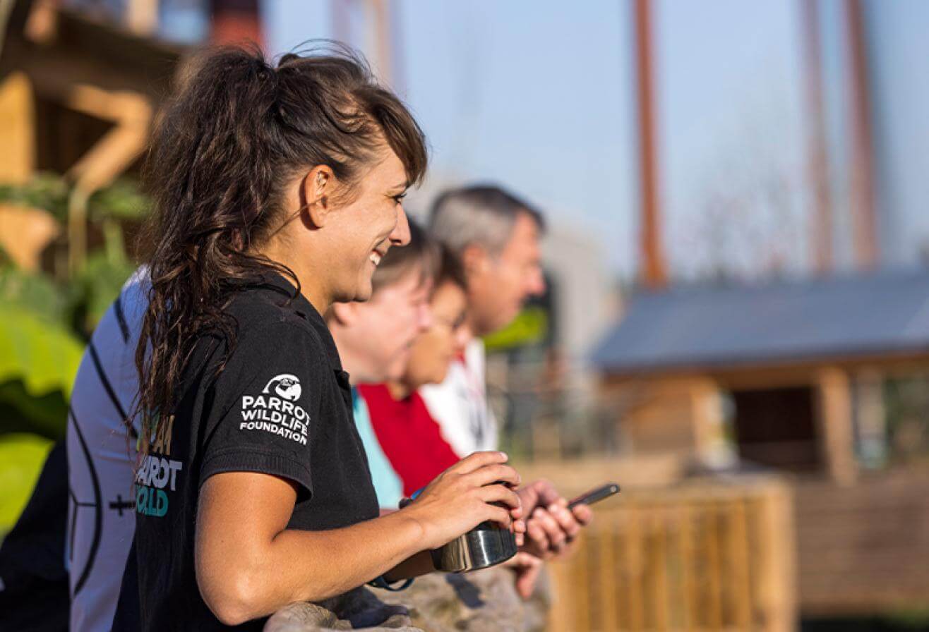 Visite guidée privative de Parrot World pendant un séminaire d'entreprise - Crécy-la-Chapelle (77)