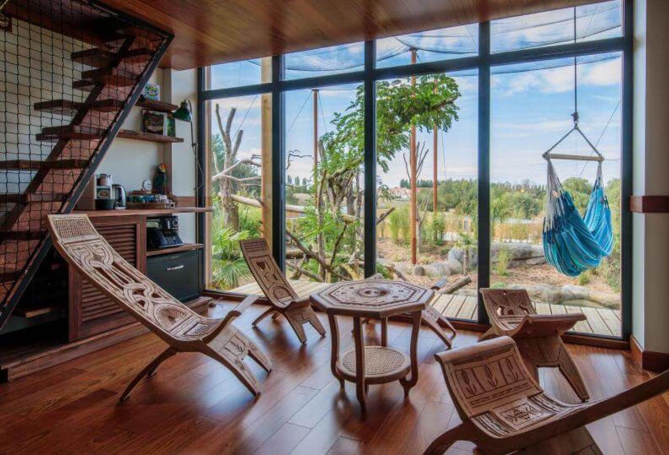 Lodge jaguar intérieur