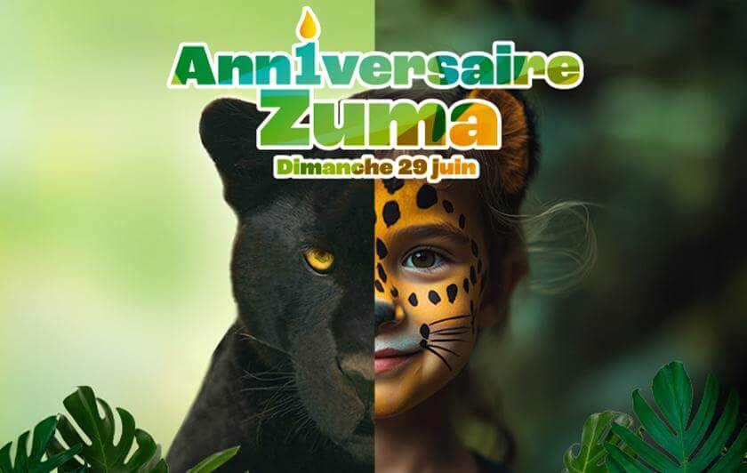 Anniversaire 1 an de Zuma la jaguar - Parrot World
