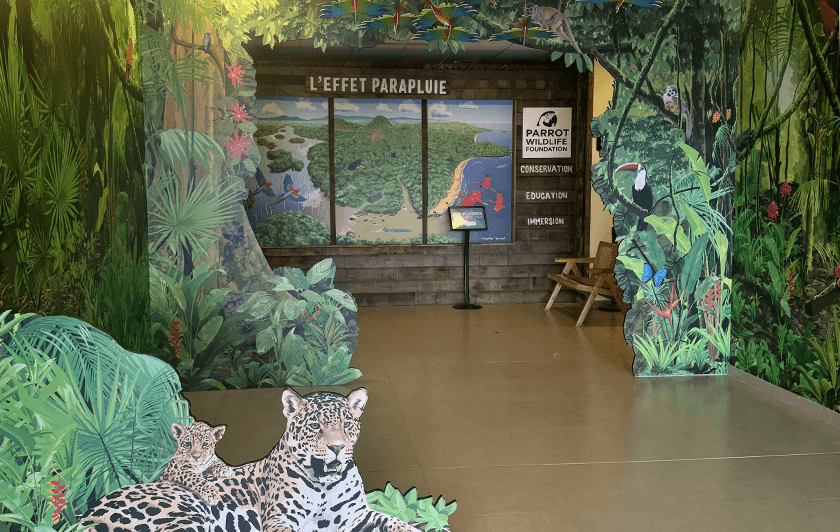 Hall de la Biodiversité - Parrot World