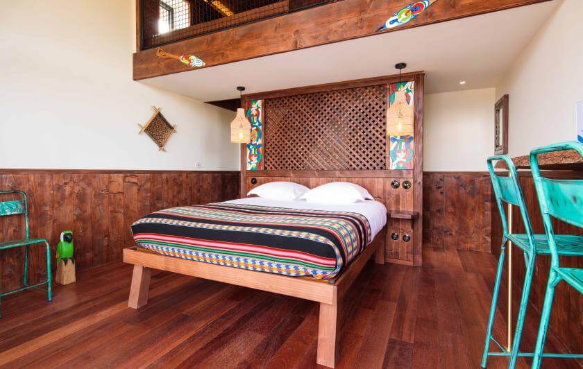 Lodge village amazonien