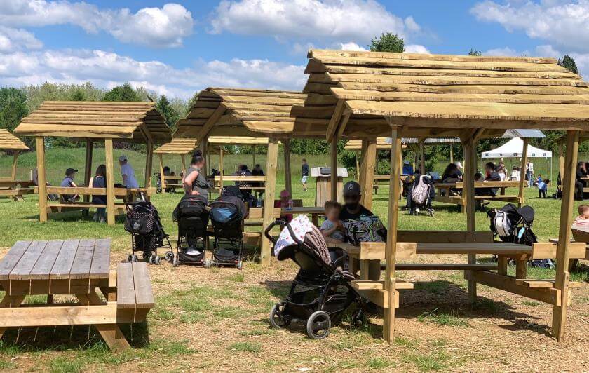 Sortie scolaire parc animalier Parrot World - Zone de pique-nique Gratuite